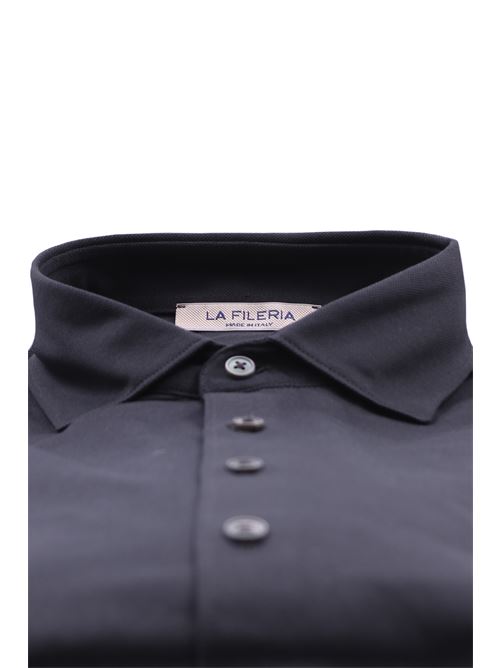 polo camicia in piquet filo di scozia LA FILERIA | 6012074201096